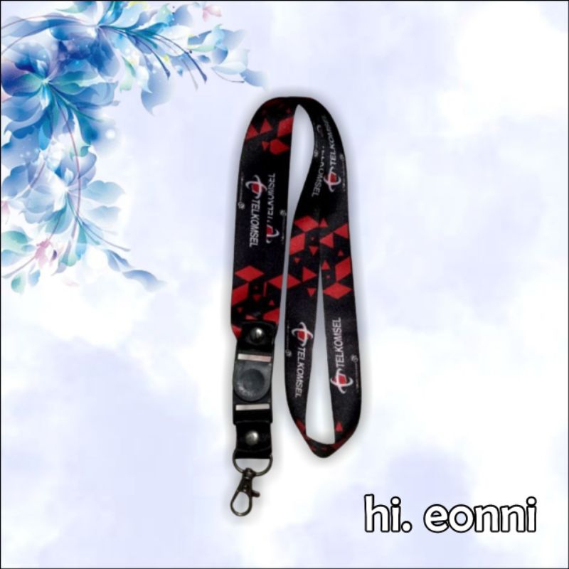 

Tali id card TELKOMSEL / tali lanyard TELKOMSEL (READY STOCK) MURAH !!!