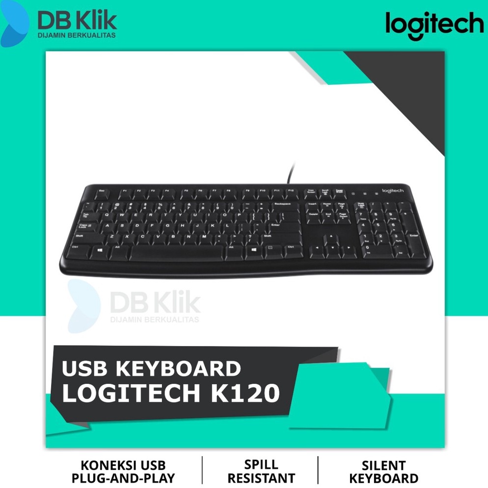 KODE D19D Keyboard Logitech K12 USB