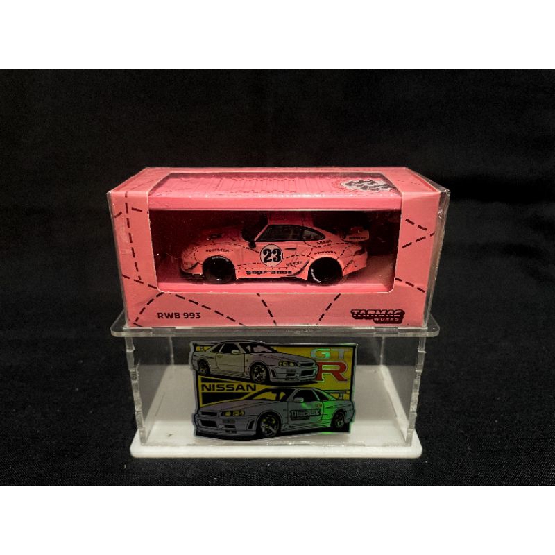 Tarmac Works Porsche RWB 993 Sopranos Pink Pig Very Rare