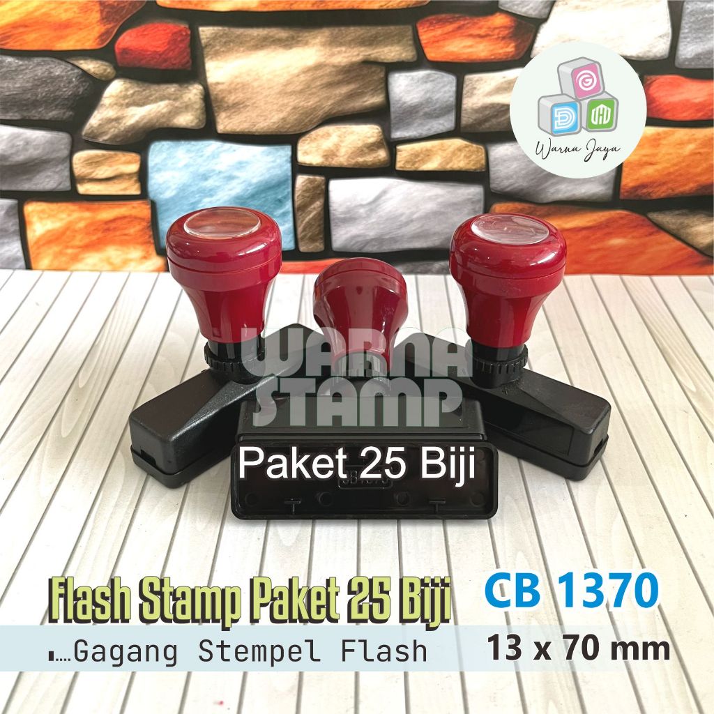 

Gagang Stempel Flash 1370 mm / Paket 25 Biji / STEMPEL FLASH HANYA GAGANG SAJA