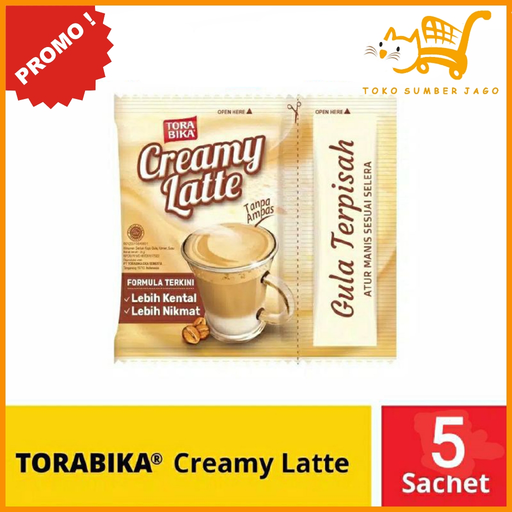 

TORABIKA Creamy Latte 5 Sachets x 25gr