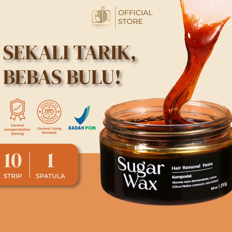 KODE S56B BORNDIVA Sugar Waxing Kit 25gr