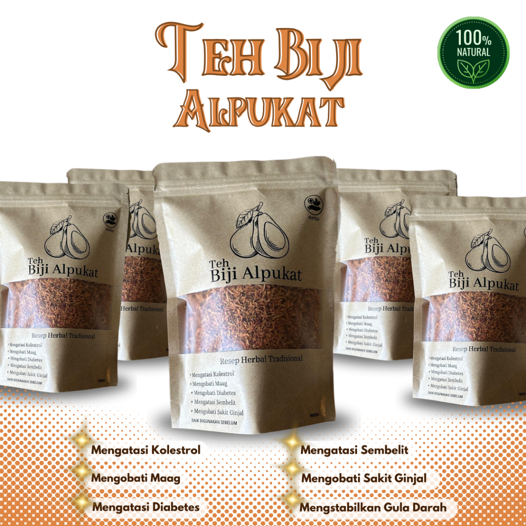 

TEH BIJI ALPUKAT PREMIUM // Obat KOLESTROL, DIET, DIABATES