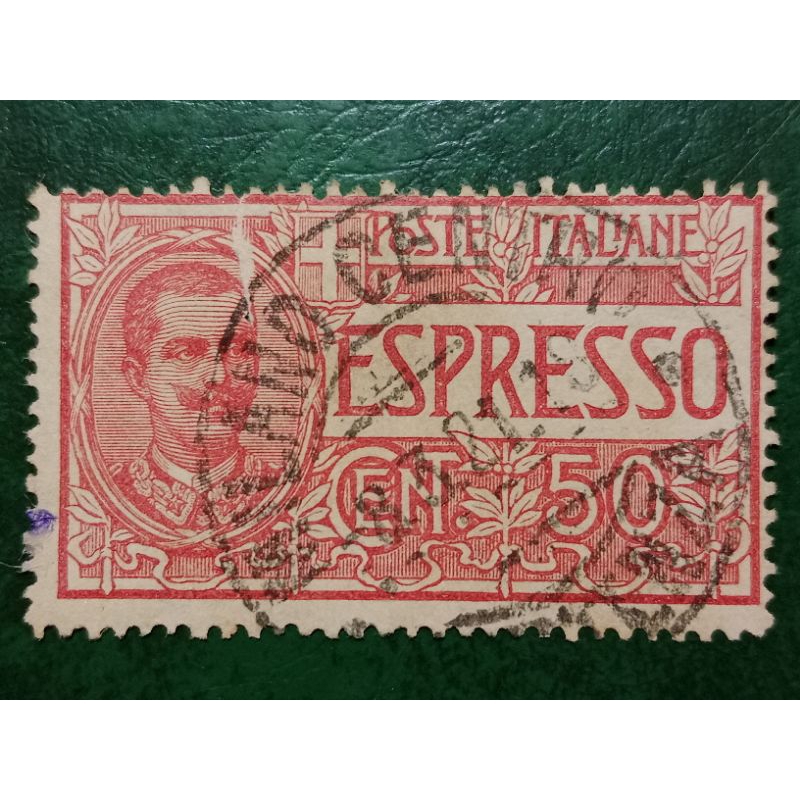 

Prangko Italia 50 Cent Express stamp Tahun 1920 USED