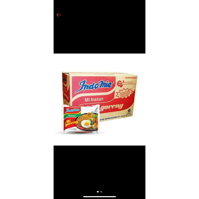 

INDOMIE GORENG DUS ISI 40 PALING MURAH