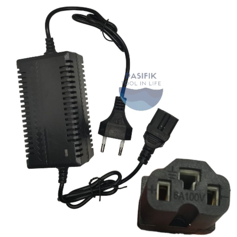 cas charger sparayer aki elektrik mesin semprot rumput aki