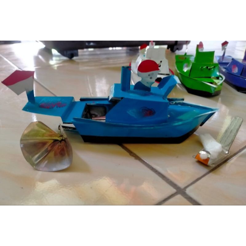 Mainan Kapal Otok Otok Besar /Perahu Otok Otok jumbo