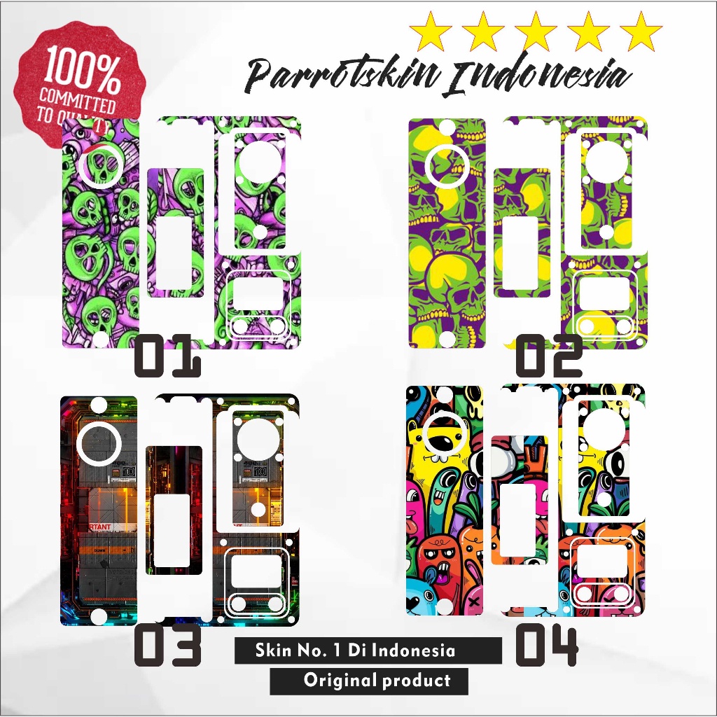 

DISKON BESAR Garskin Sticker Inner San Aio bisa custom sendiri