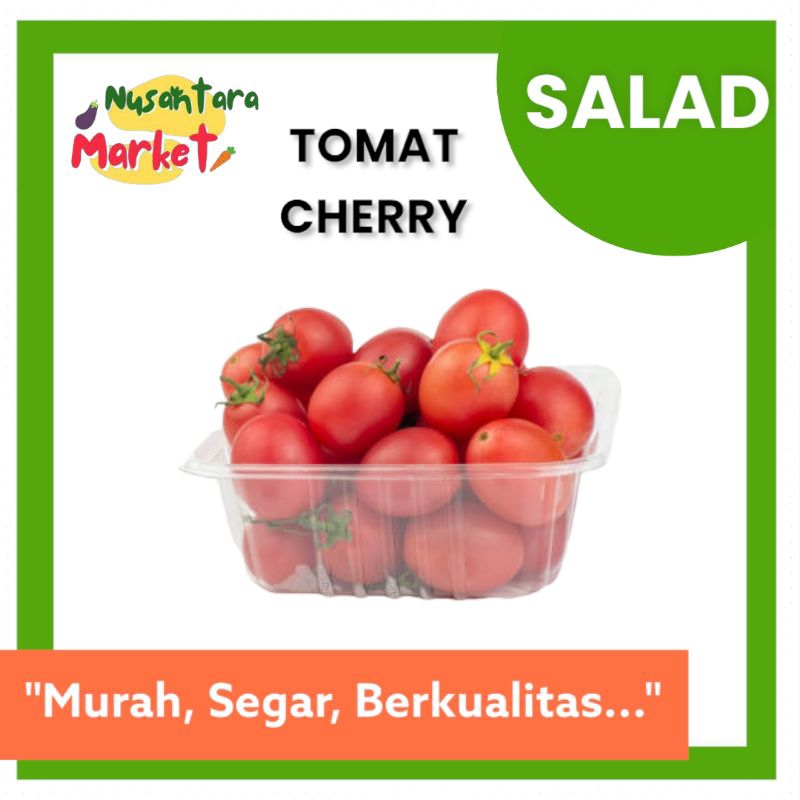 

TOMAT CHERRY MINI | TOMAT CERI | 150GR | NUSANTARA MARKET | SALAD