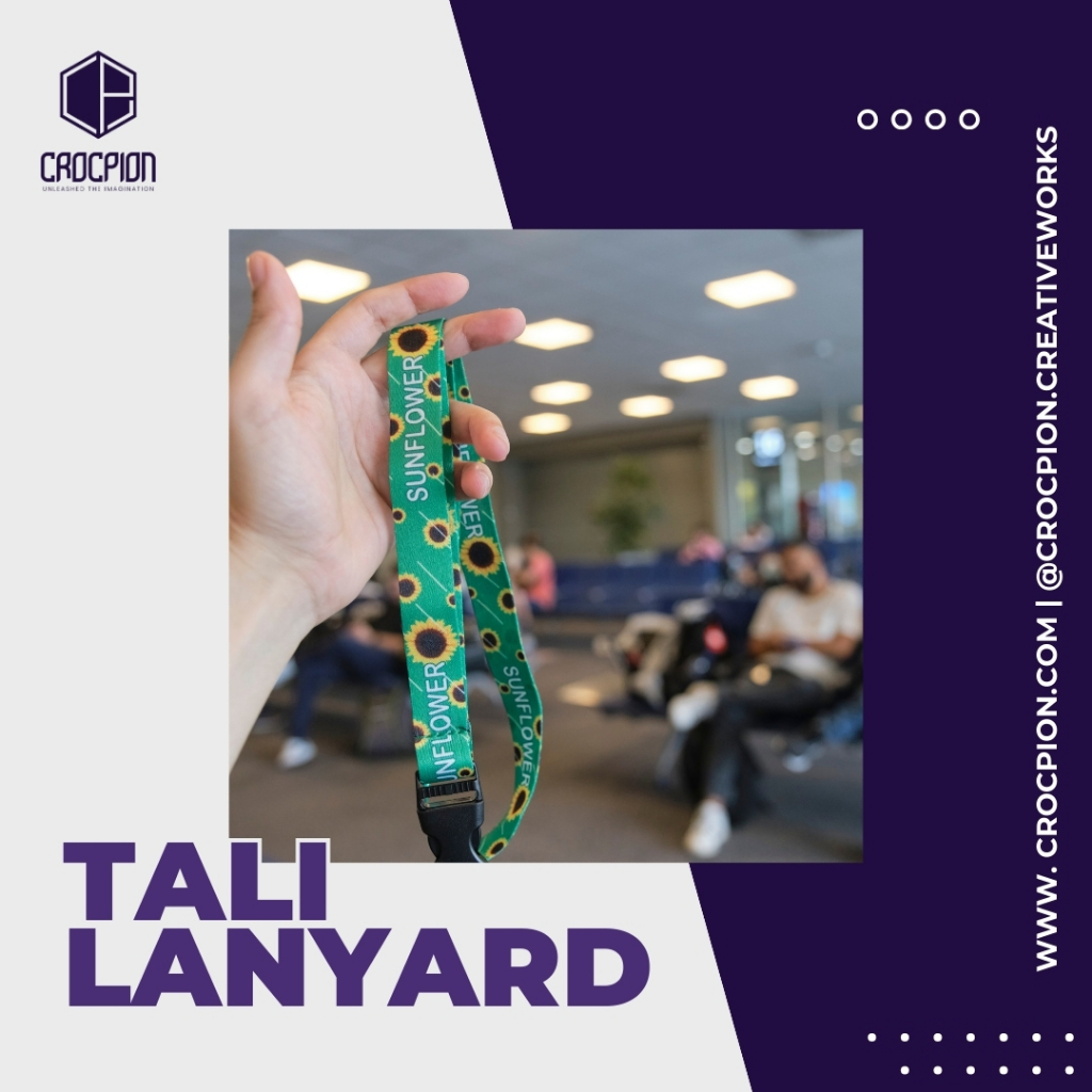 

Lanyard / Tali Name Tag Custom Bisa 1 Hari!