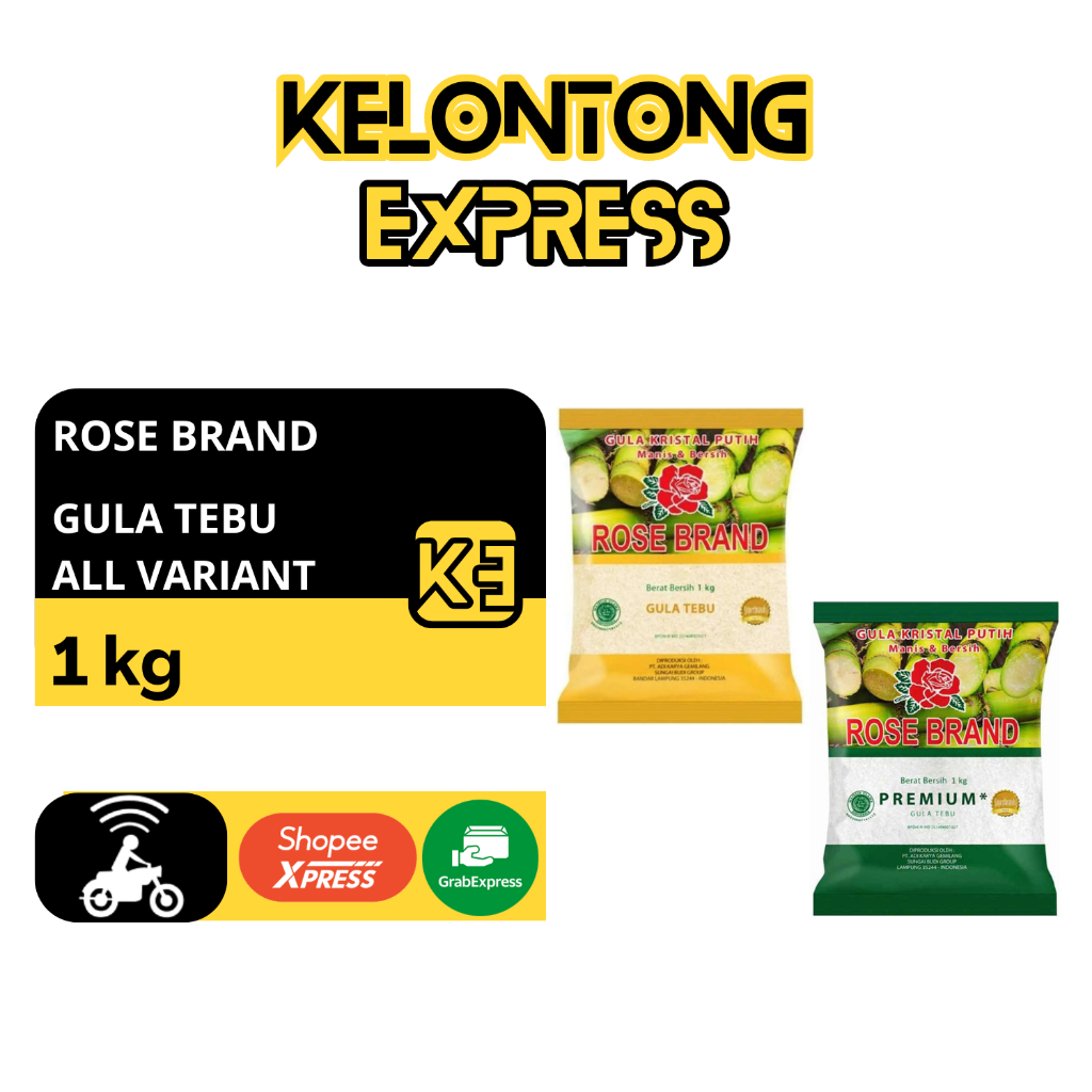 

ROSE BRAND GULA TEBU MURNI 1kg