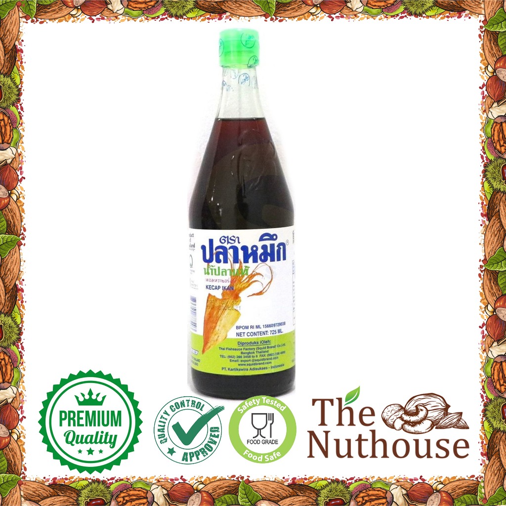 

Squid Brand Fish Sauce Thailand / Kecap Ikan Squid Brand 725ml