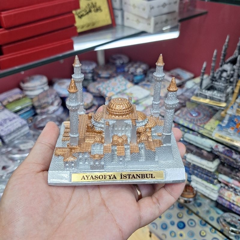 Miniatur Hagia Sophia Miniatur Turki Pajangan Turki Pajangan Hagia Sophia