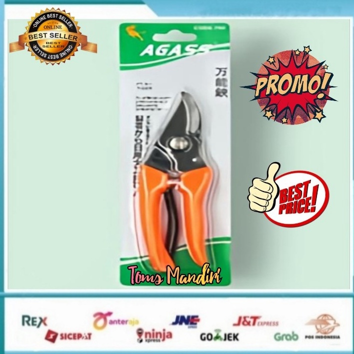 HEMAT Gunting Ranting Dahan Pohon Agass  Gunting Pemotong Dahan Ranting