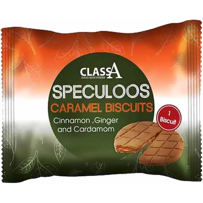 

Class A Speculoos Caramel Biscuits and Cream (Cinnamon, Ginger and Cardamon) - stroopwafel import - jajanan import