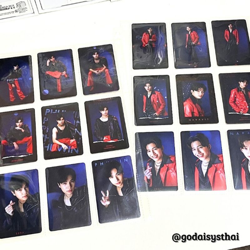 PHOTOCARD PONDPHUWIN SHINING SERIES OFFICIAL || COLLECTION PHOTOCARD GMMTV || SHARING MERCHANDISE PH