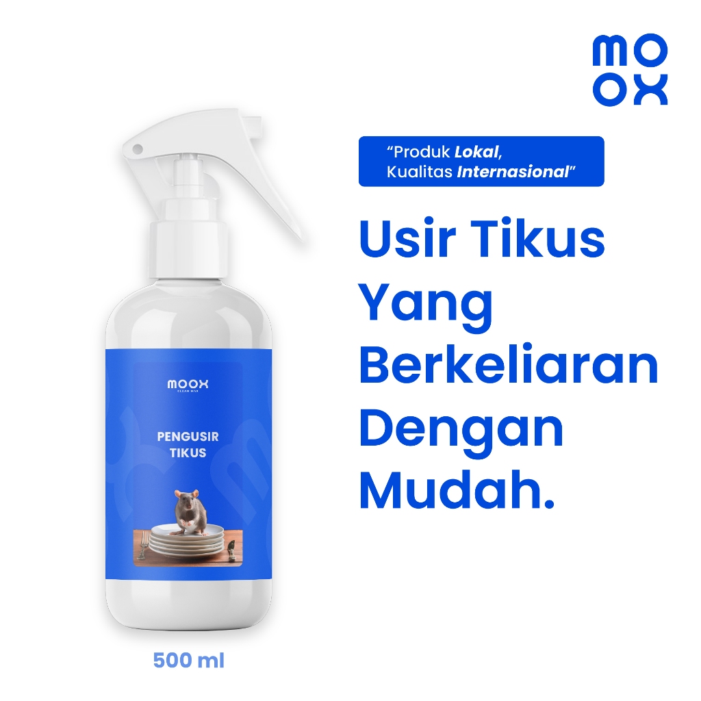 Moox Semprotan pengusir tikus obat anti tikus rumah