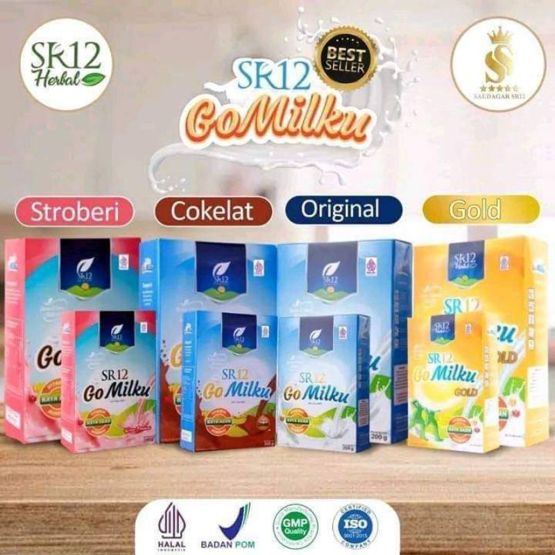 

SR12 Go Milku Susu Kambing Etawa All Varian Rasa