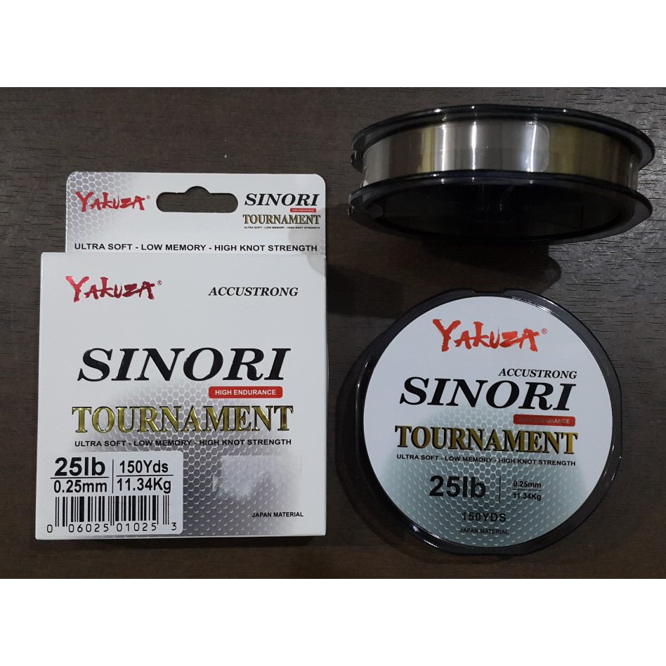 Produk Original  Yakuza Sinori Tournament Senar Pancing Accustrong Alat Pancing