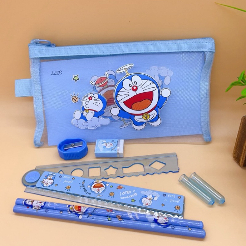 

Alat tulis set doraemon / Alat tulis doraemon / Pensil set / Perlengkapan sekolah