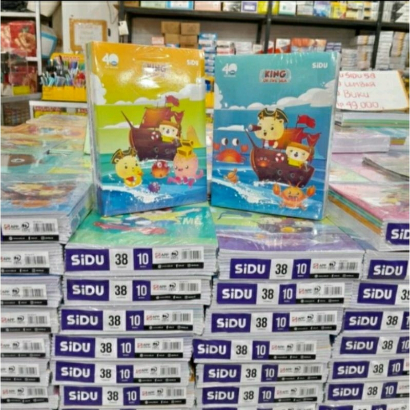 

Buku Tulis Sidu 38lembar 1pack