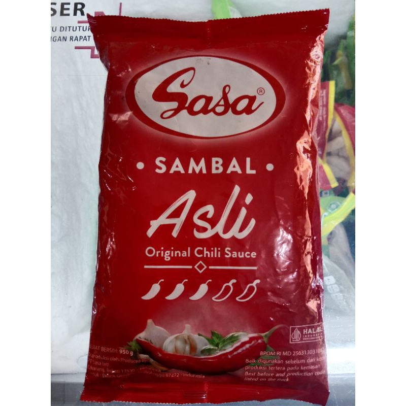 

Sambal asli sasa 950 gr