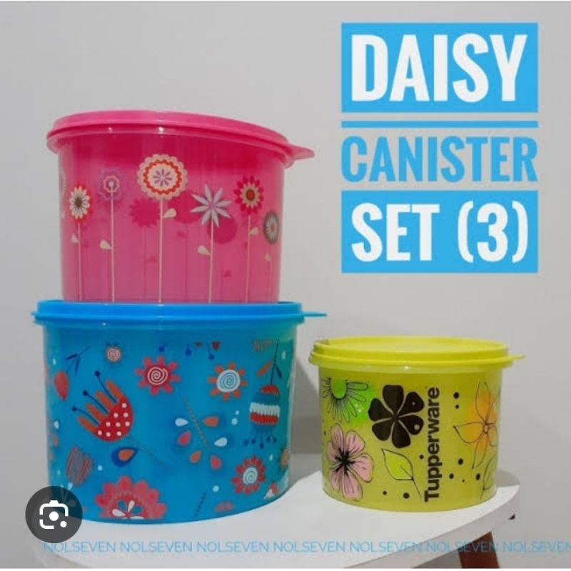 Daisy Canister Tupperware / Daisy Canister/Canister Tupperware/Tupperware Ungu