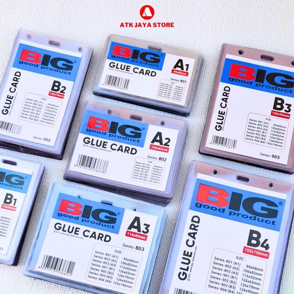 

ID Card Mika B1 B2 B3 B4 A1 A2 A3/Name Tag / Glue Card / Card Holder / TOP LOADER