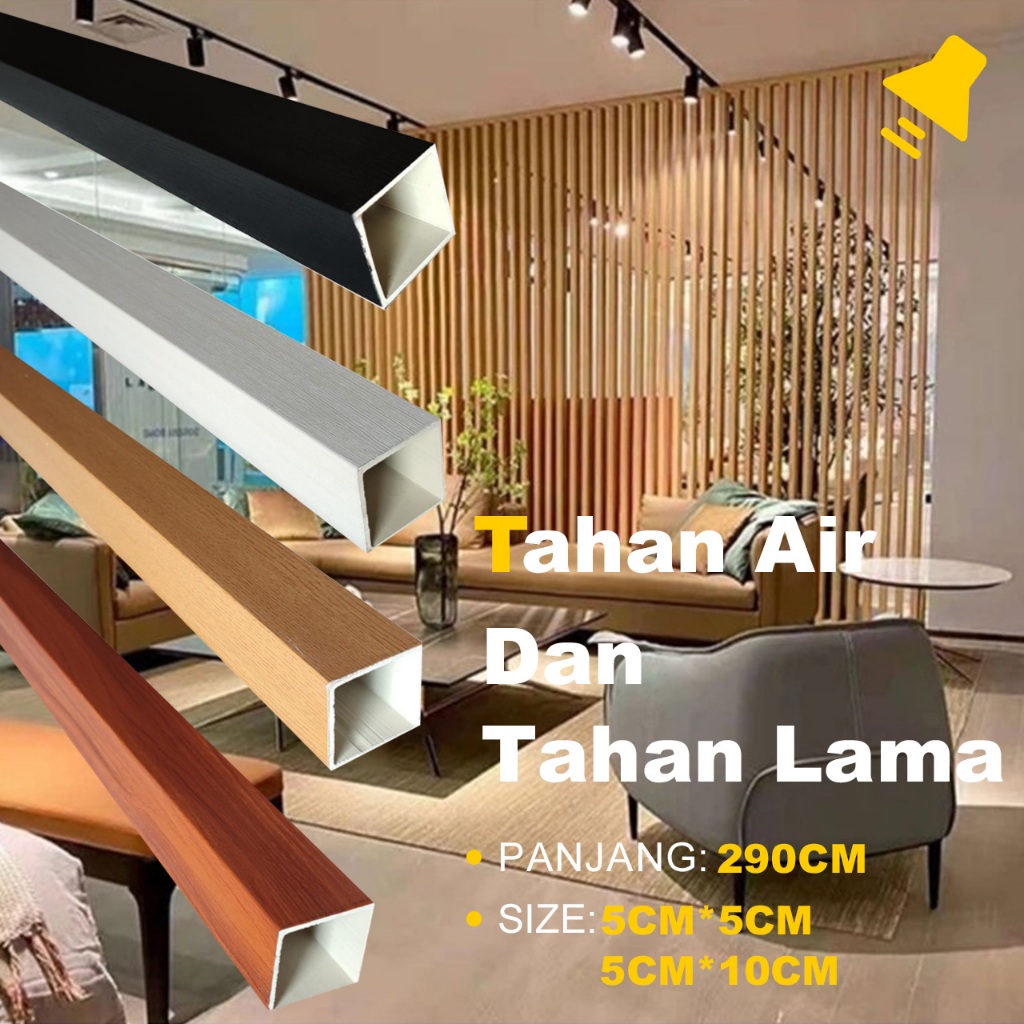 Wood Panel WPC  / Kisi Kisi Kayu / Dinding Motif Kayu 3D WALLPANEL PVC kayu / WOODPANEL PVC/KISI KIS