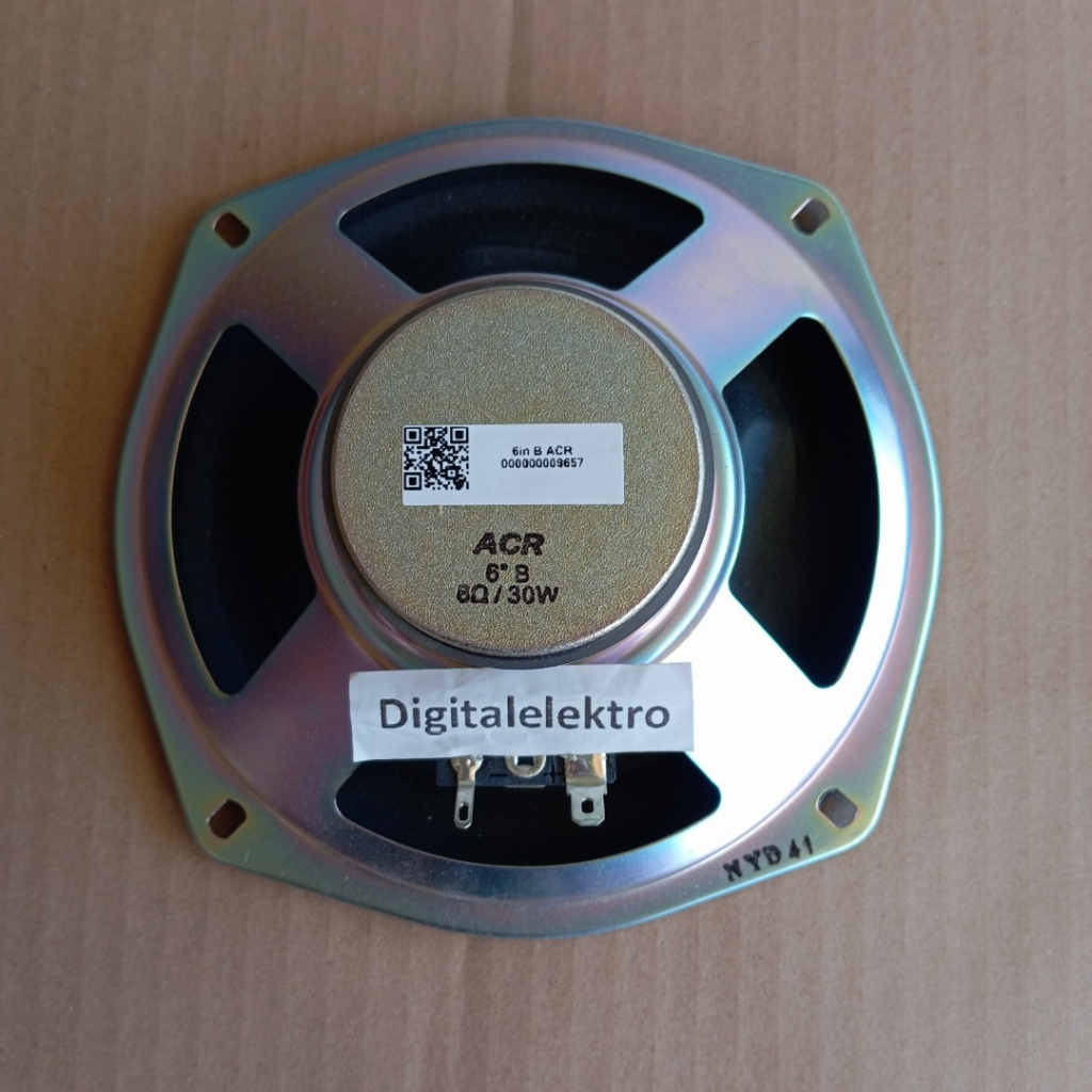 Speaker ACR 6 inch ACR 6" B full range 30 watt