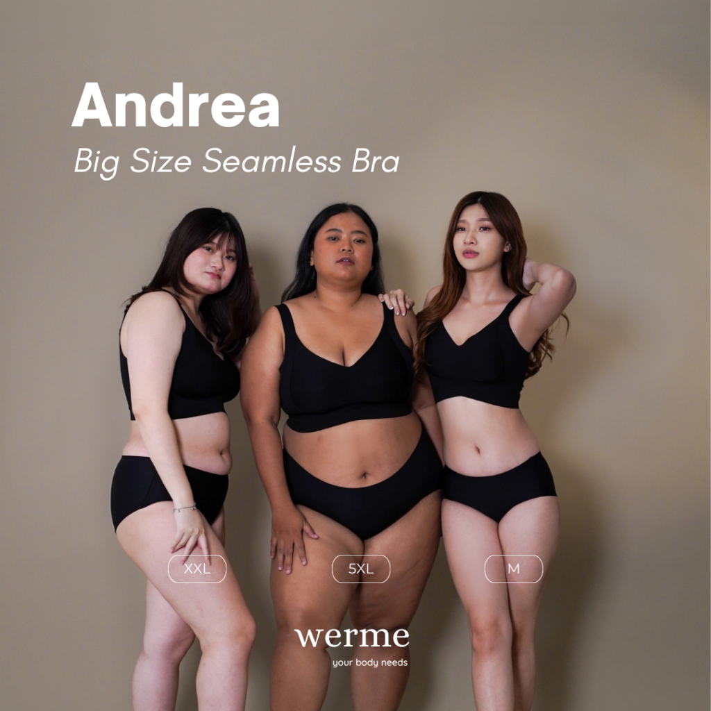 ANDREA BIG SIZE SEAMLESS BRA