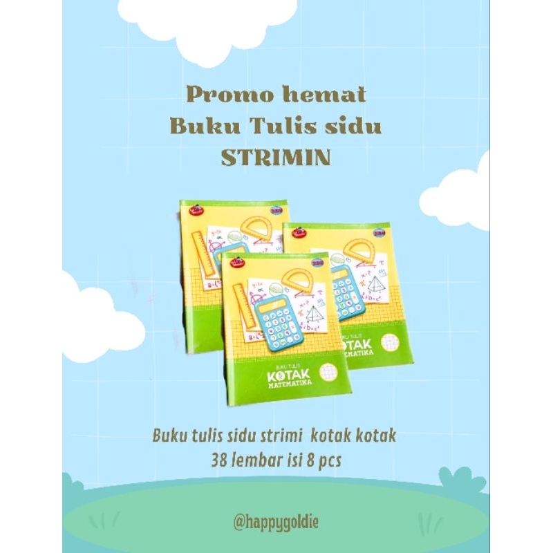 

Buku Sidu Strimin atau Kotak-kotak 38lembar