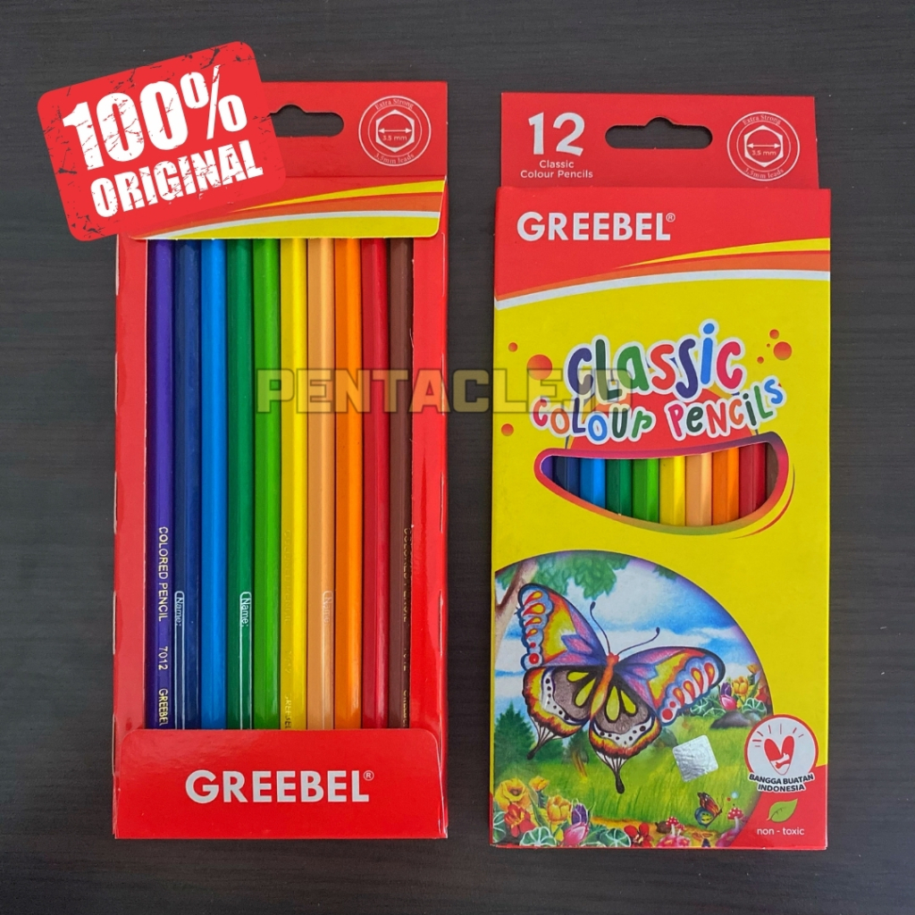 

Colour Pencil Merk GREEBEL Isi 12 Pensil Warna Watercolor Ori Panjang Colour Jual Perlengkapan Menggambar Color Sekolah Pewarna Cantik School Prakarya Kertas Pencil Mewarnai Original Coloring Kesenian Asli Peralatan Seni Art Murah Termurah Pentacle Malang