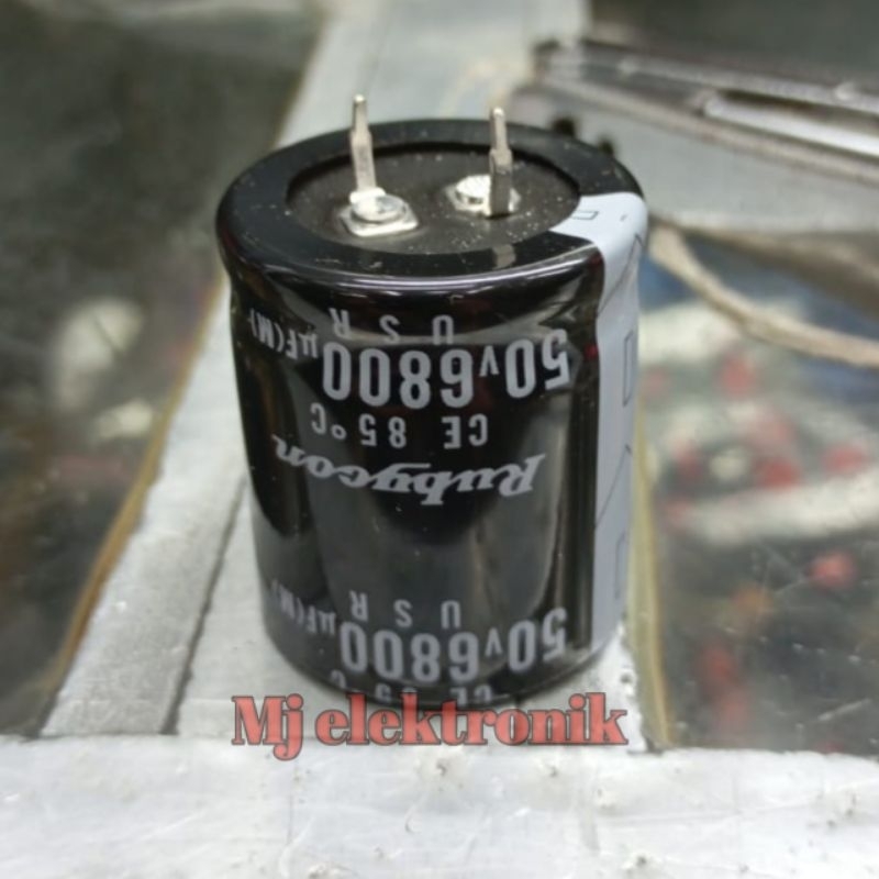 PL Elco 6800uf 50v elko Rubycon 6800uf 50v For Audio