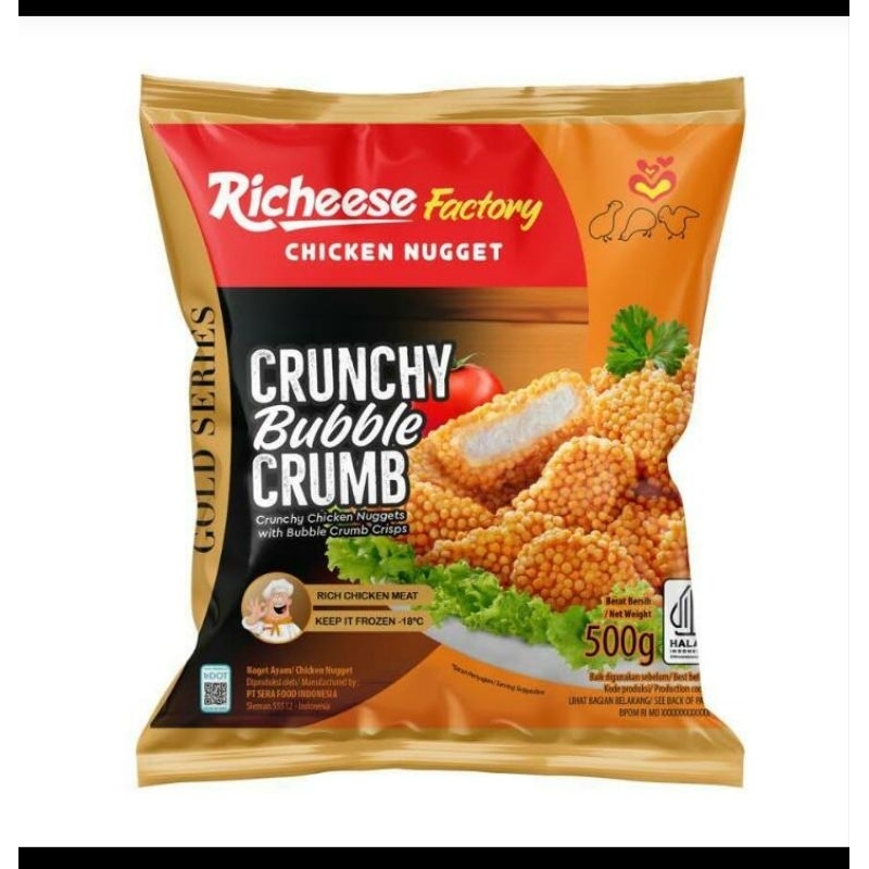 

Richeese Factory Naget Krispi 500gr