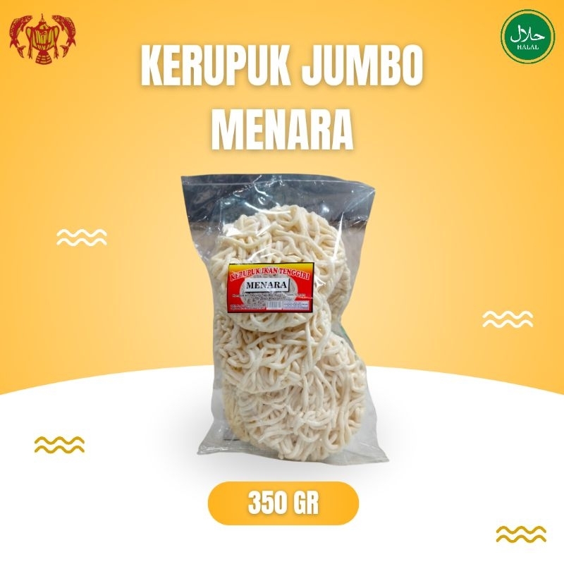 

Kerupuk jUmbo khas Bangka cap Menara