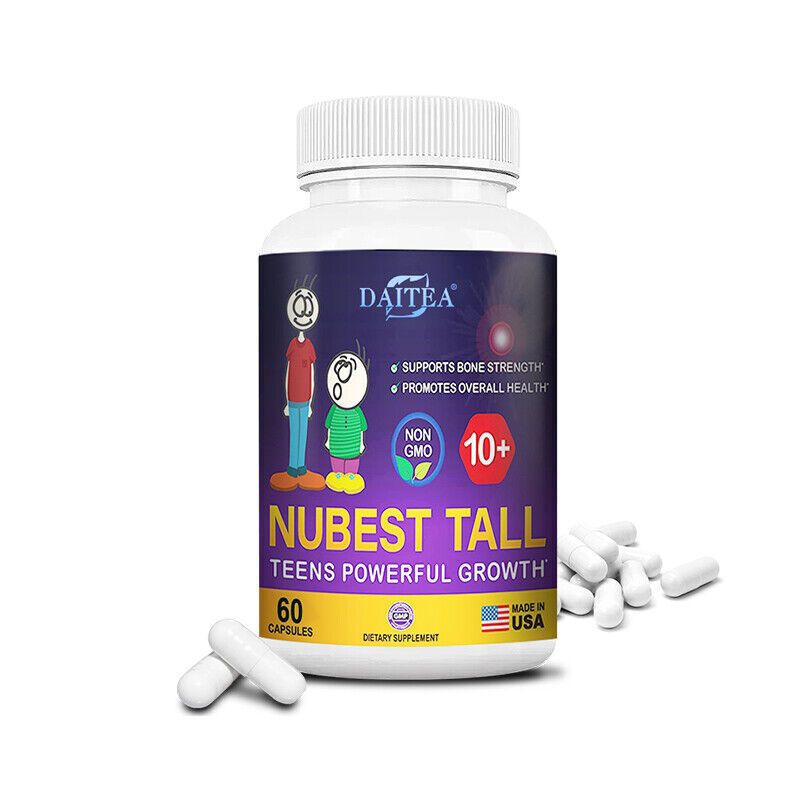 Nubest tall 10+ Penambah Tinggi Badan Anak & Remaja Suplemen Multivitamin Anak