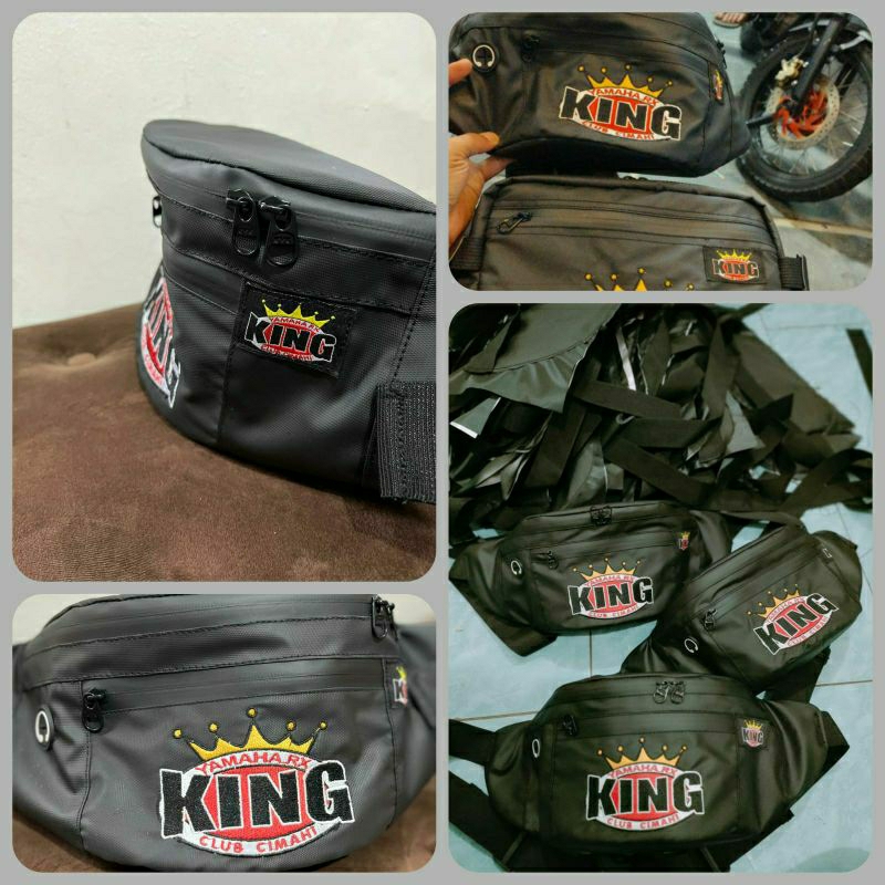 Tas Motor Waistbag RX KING BYANKEROKSTYLE YRCC FREE STICKER BYANKEROK