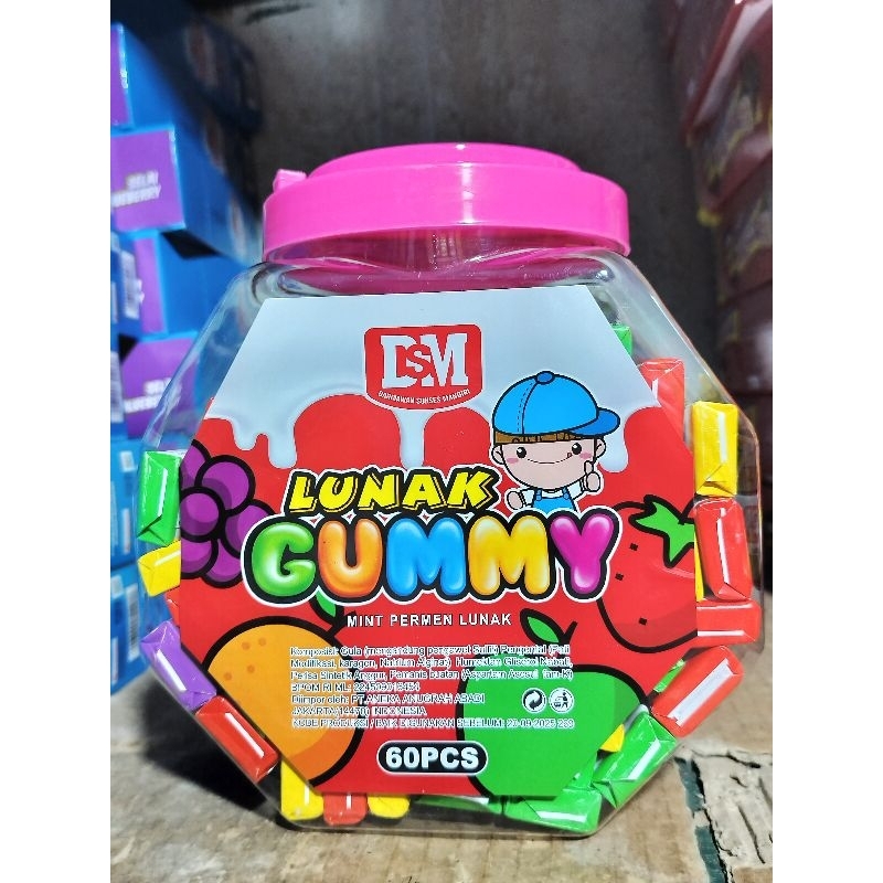 

Permen Lunak Gummy ( Isi 60 Pcs )