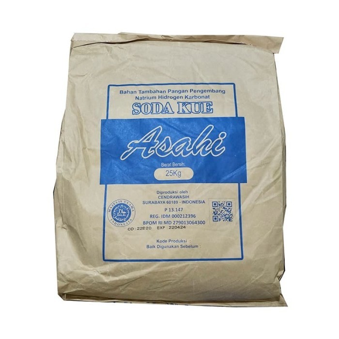 

Baking Soda Kue Sodium Bicarbonate Asahi Jepang Repack 1kg | 500gr