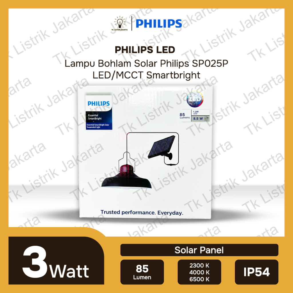 Lampu Tenaga Surya Philips SP025P LED