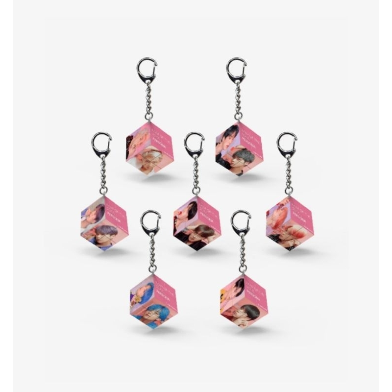 [PO] BTS Mini Cube Keyring  / MINI CUBE BTS / KEYRING BTS / ALBUM BTS