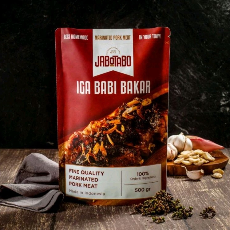

[JABOTABO] Iga Babi Bakar (Kemasan 500 Gr)