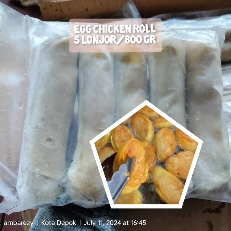 

EGG Chicken Roll 5 lonjor