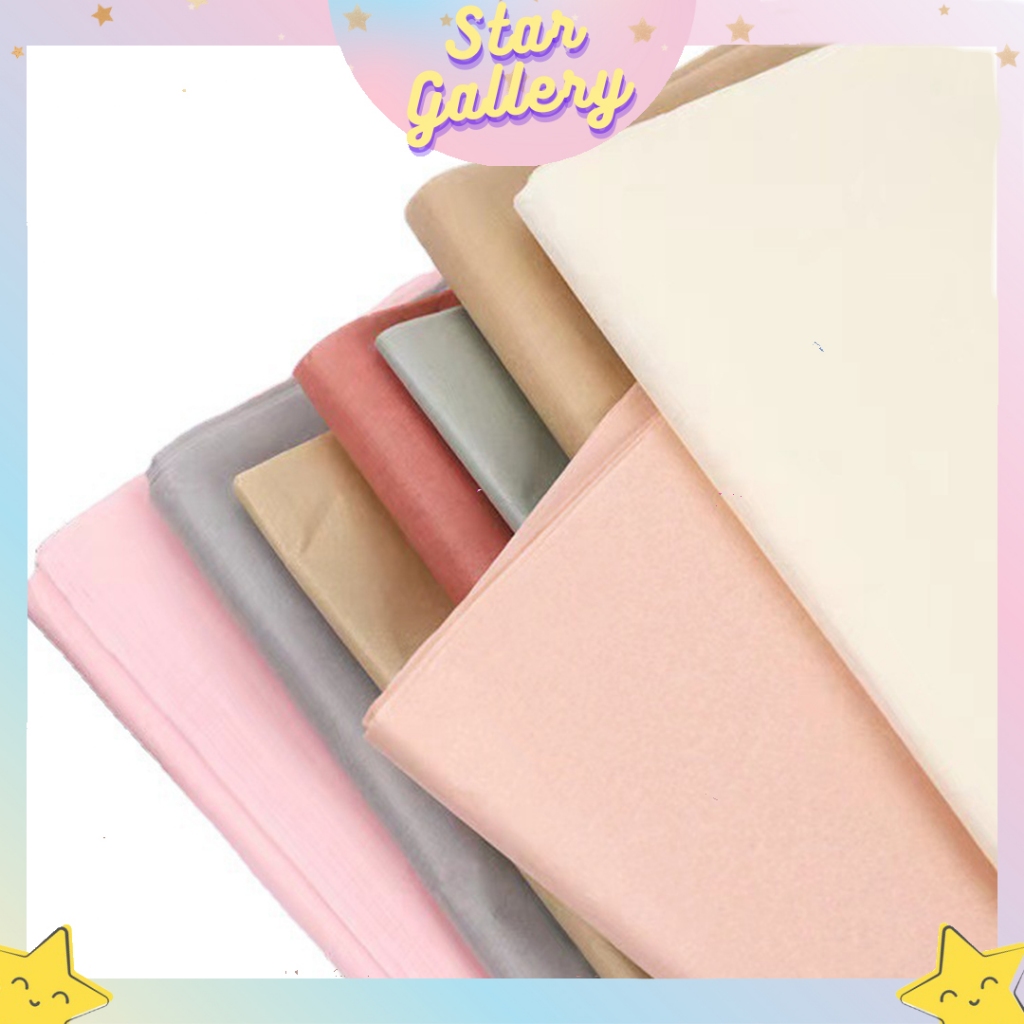 

Kertas Buket Bunga Solid Flower Wrapping Paper Solid Color Korean Flower Wrapping KB6325