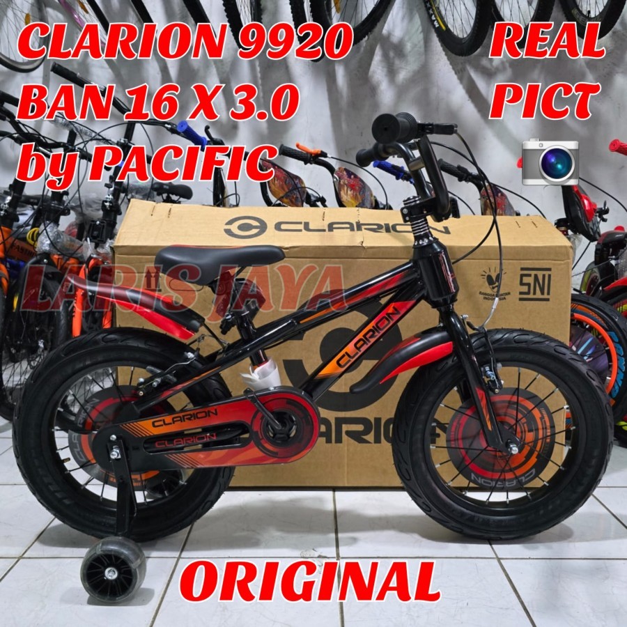 [ BONUS BELL ] SEPEDA BMX 16 INCH CLARION 9920 BAN 3.0 SEPEDA ANAK 16 INCH PRODUK DARI PACIFIC SEPED