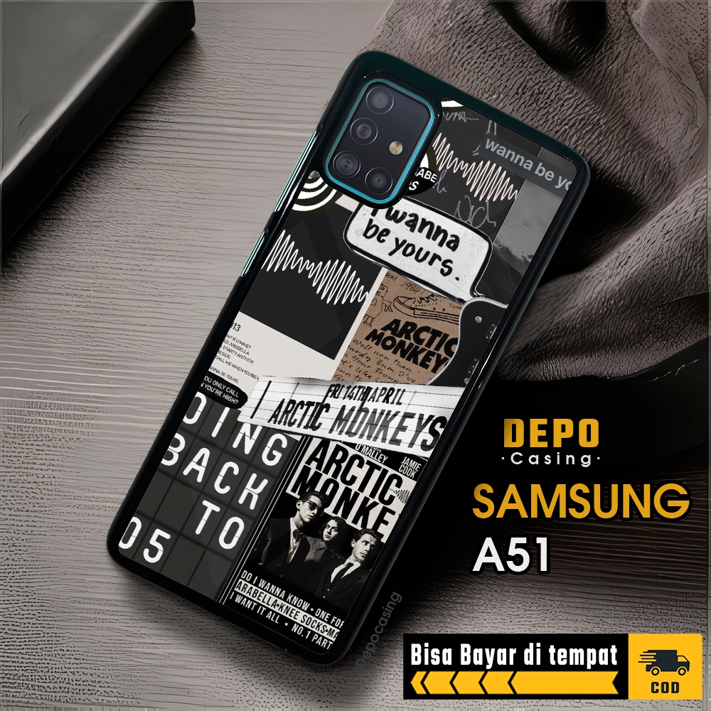 Case Samsung A51 Casing Samsung A51 Casing Depo Casing [BLCK] Case Glossy Case Aesthetic Custom Case