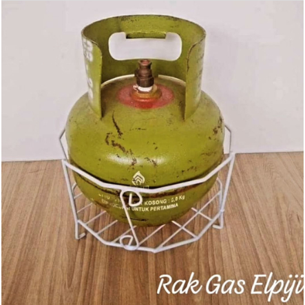 Tatakan gas rak gas LPG 3kg rak gas dudukan gas
