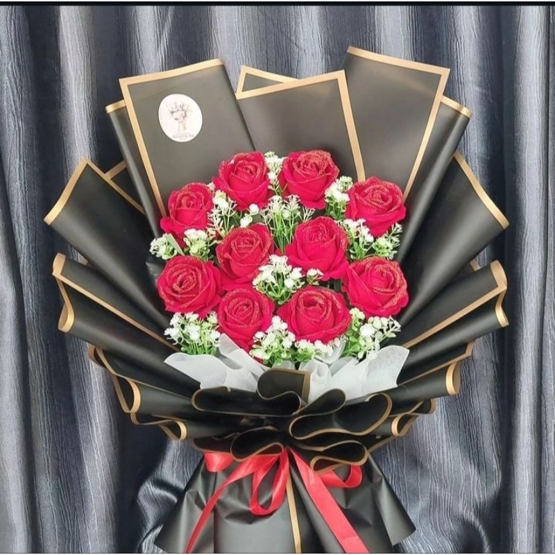 Buket murah bunga sabun wangi, hadiah wisuda, hadiah ulang tahun