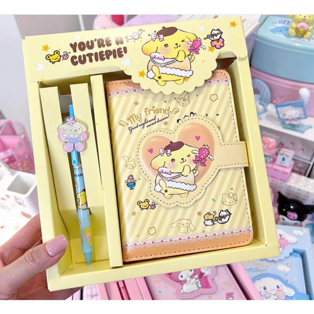 

Note Book / Set Buku Harian Karakter Kuromi Melody Morol May 24 36 - Kertas dan Alat Tulis